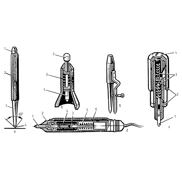 Рис. 2.  Кернеры: